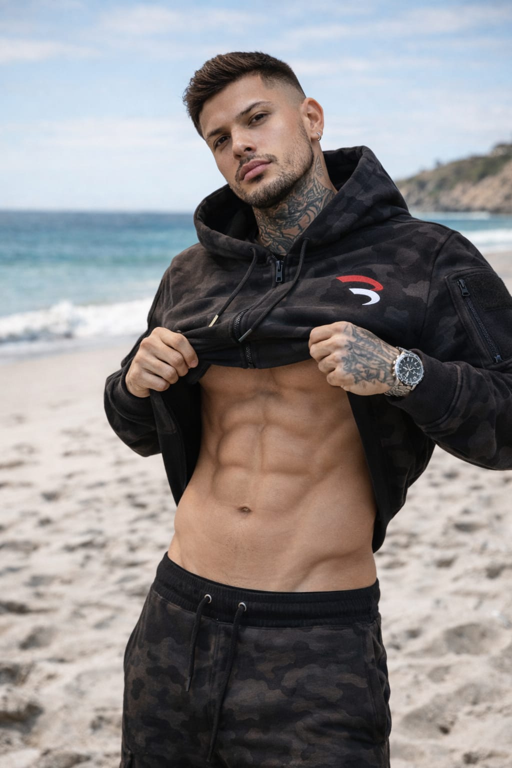 Zipped Hoodie